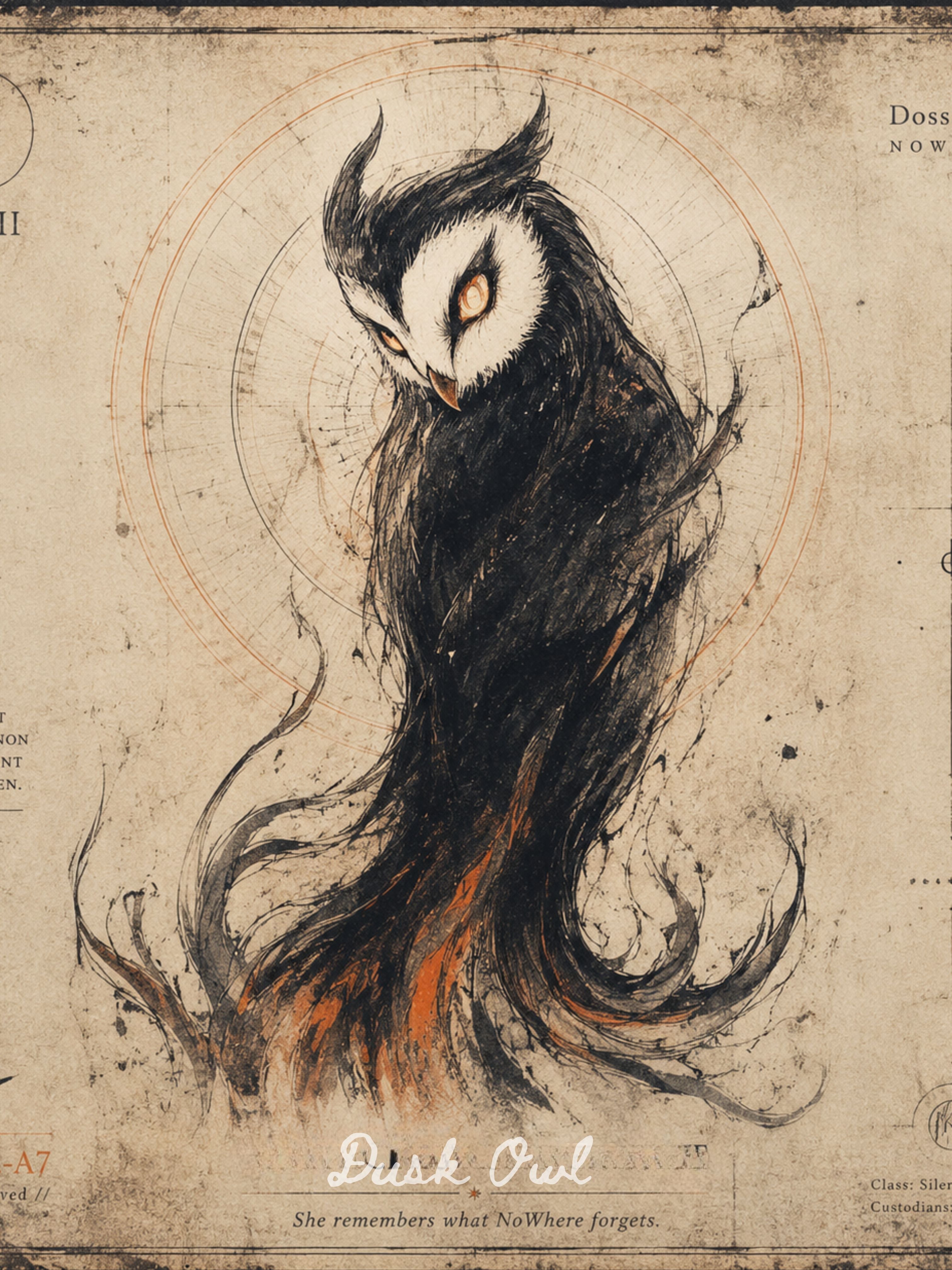Dusk Owl illustration