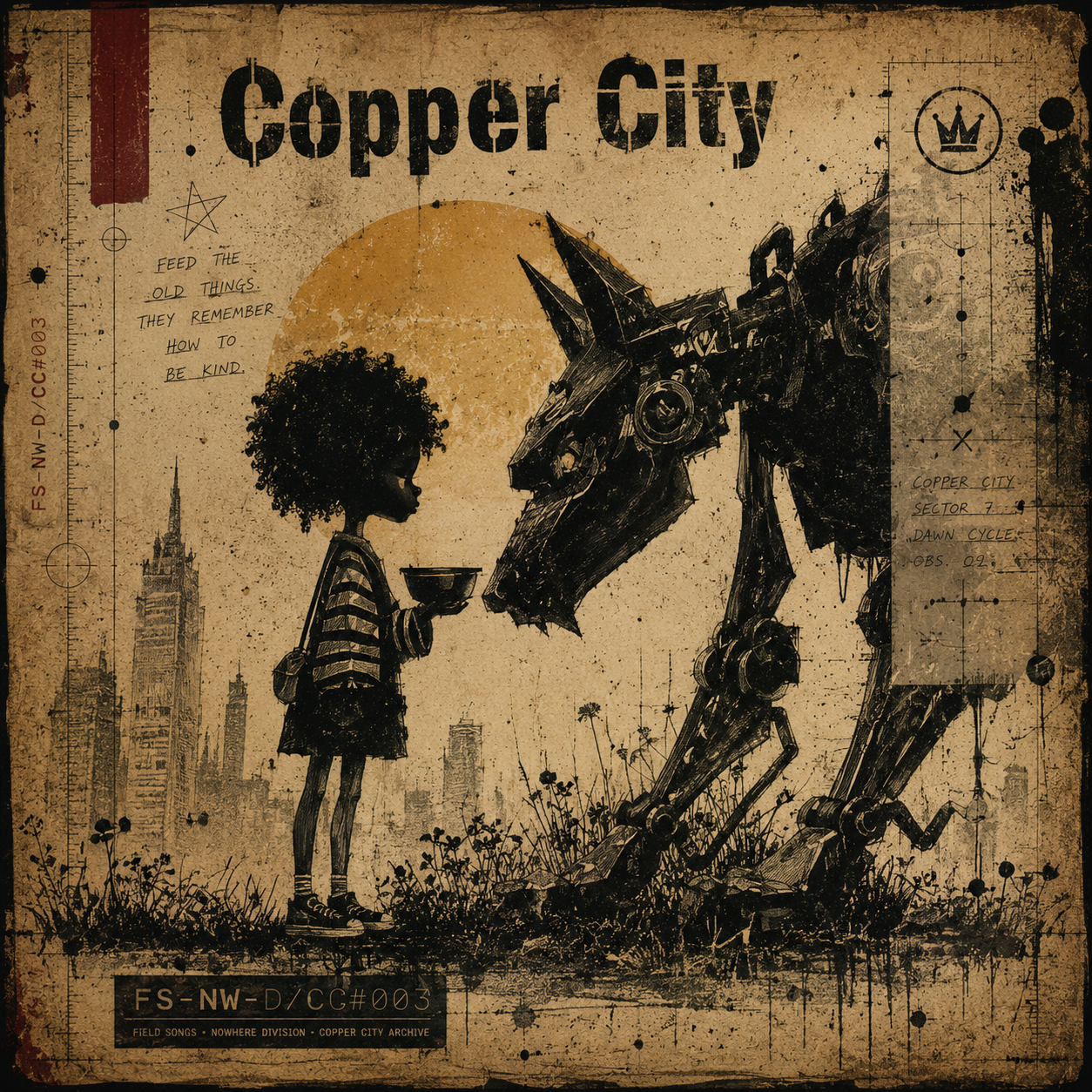Copper City district illustration