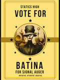 Batina campaign poster, for Signal Auger