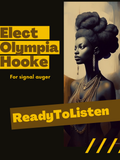 Olympia Hook campaign poster, for Signal Auger