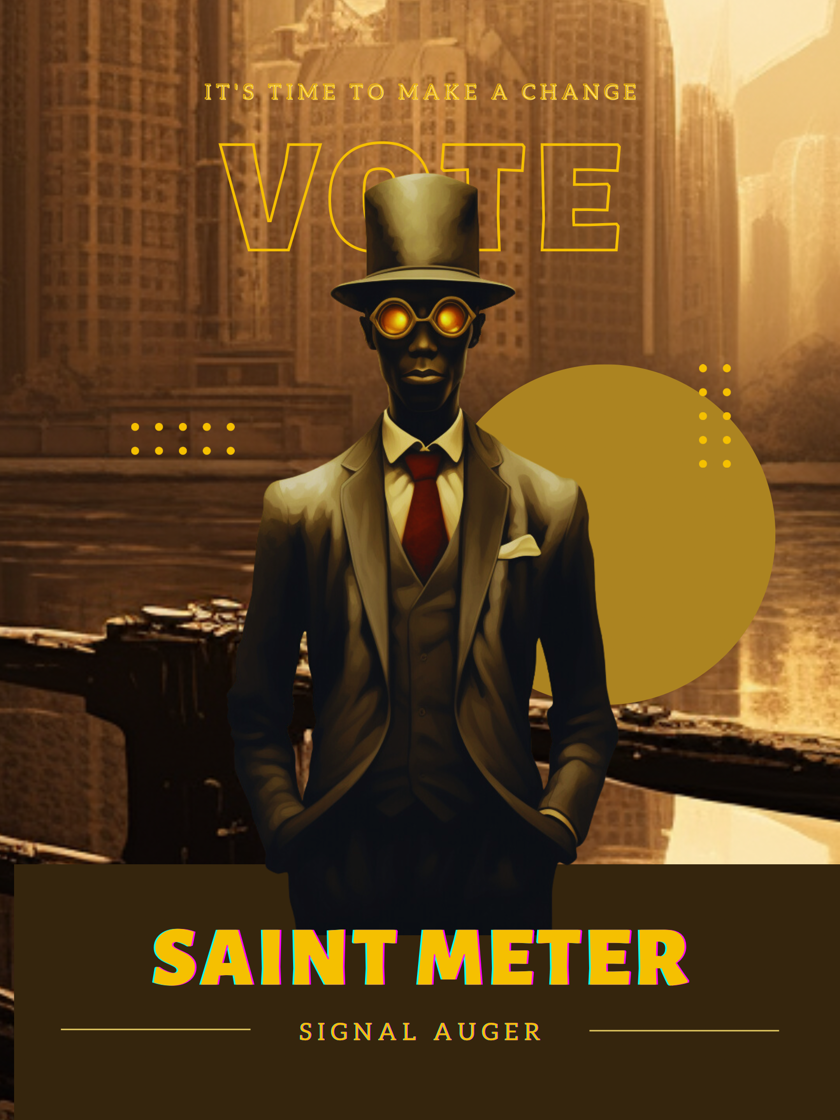St. Meter campaign poster, for Signal Auger
